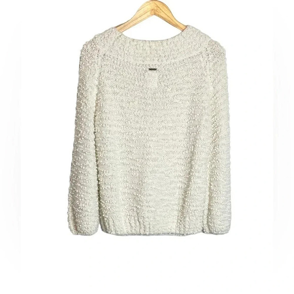 Billabong | Popcorn Furget Me Not Sweater On Off The Shoulder Bell Sleeve - Picture 6 of 11